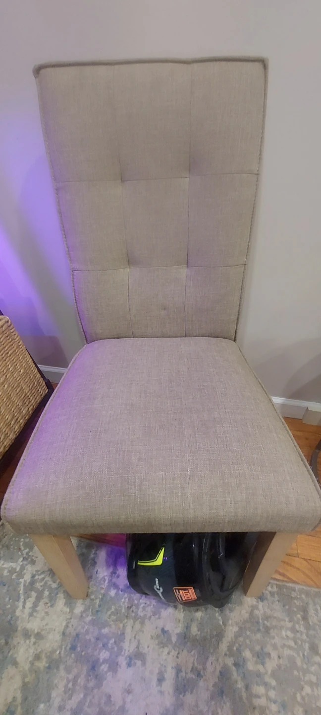 Upholstered Dining Chairs two matching - Beige
