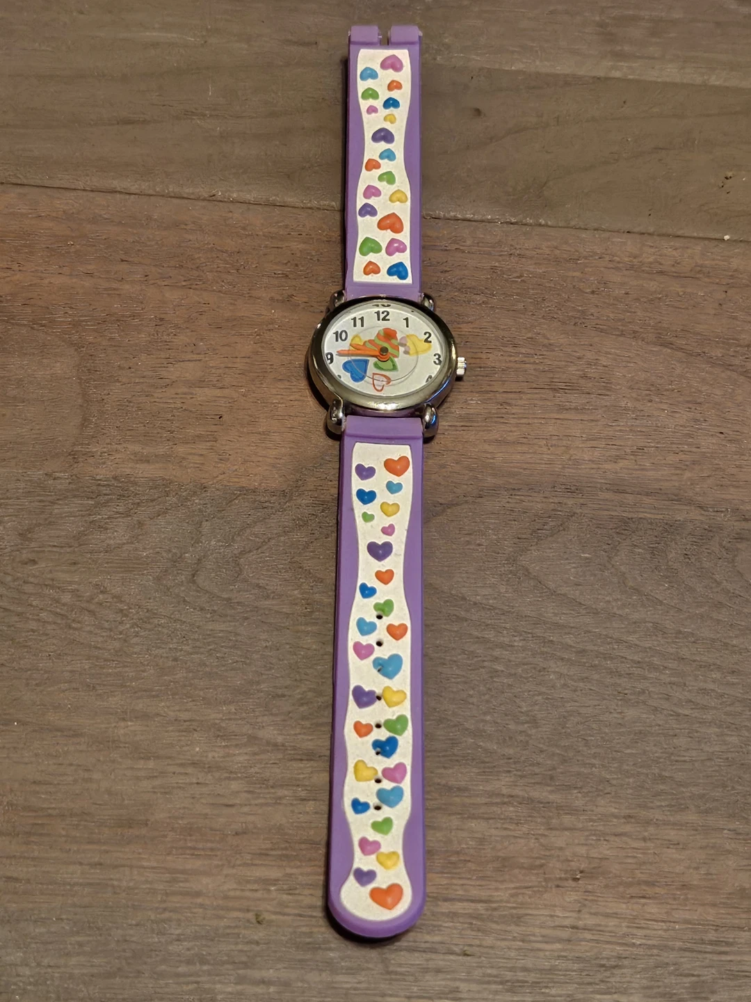 Kids Purple Watch with Hearts - photo 5