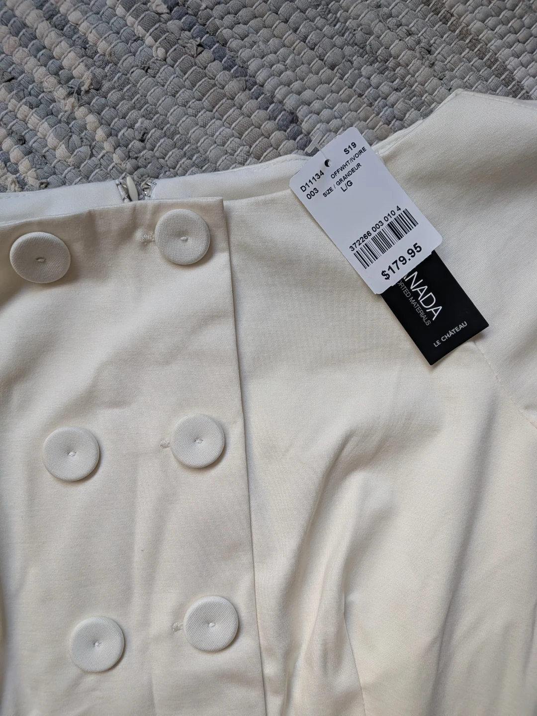 NEW Le Chateau Cream dress - photo 2
