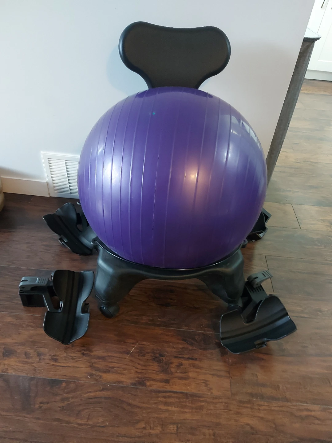 Purple Exercise Ball Chair - photo 2