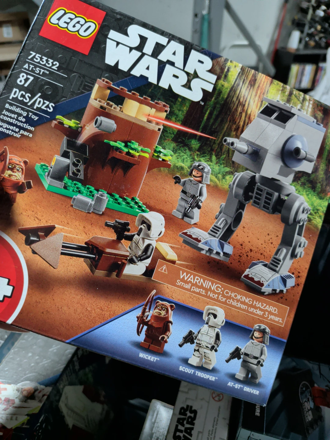 LEGO Star Wars AT-ST & Endor Speeder Bike 75332