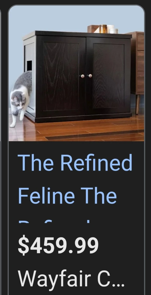 🥕 Cabinet to Hide Cat Litter Box 🐈 - photo 3