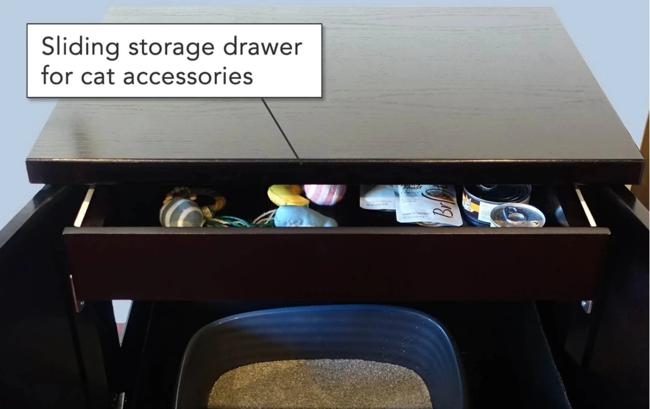 🥕 Cabinet to Hide Cat Litter Box 🐈 - photo 5
