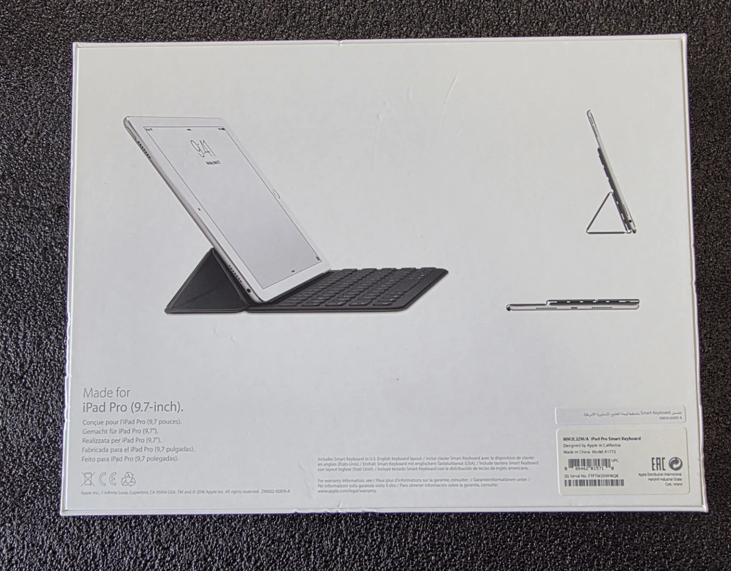 Apple iPad Pro Smart Keyboard for 9.7-inch *BRAND NEW* - photo 2