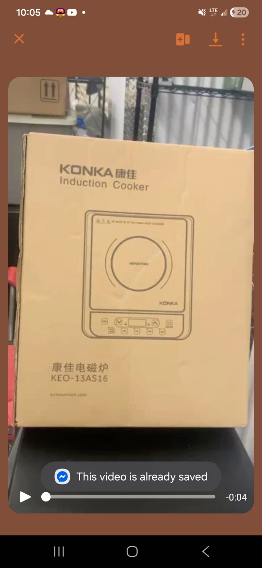 KONKA Induction Cooker KEO-13AS16