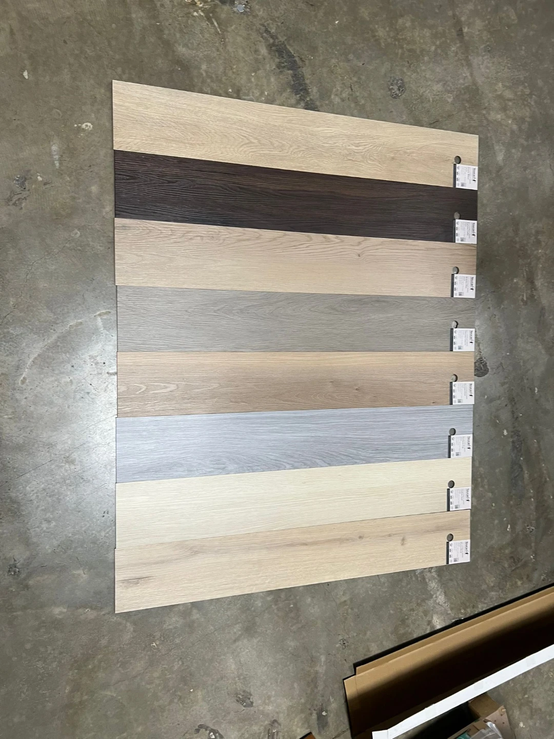 Glue down vinyl flooring
