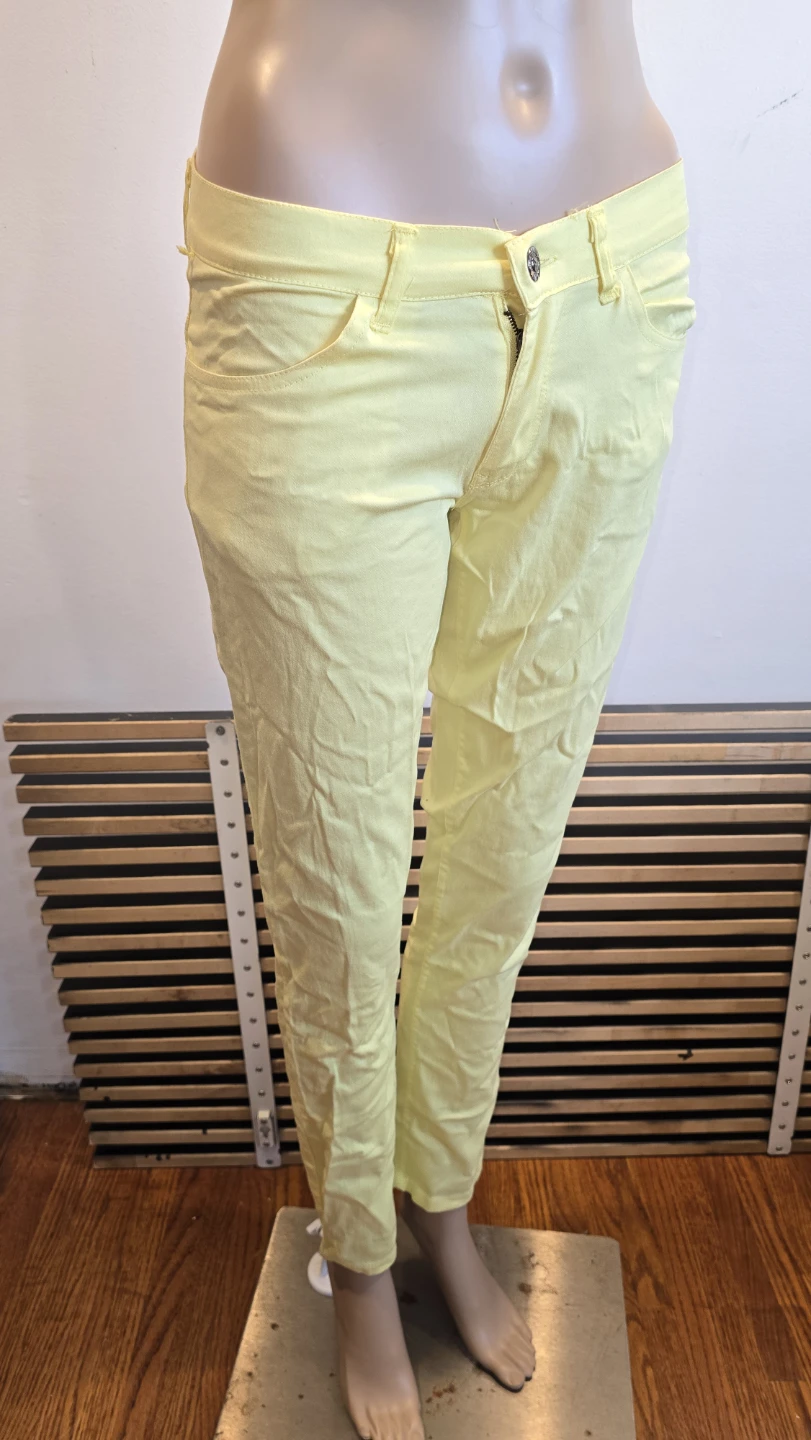 Soft Yellow Jeans - Size xs
