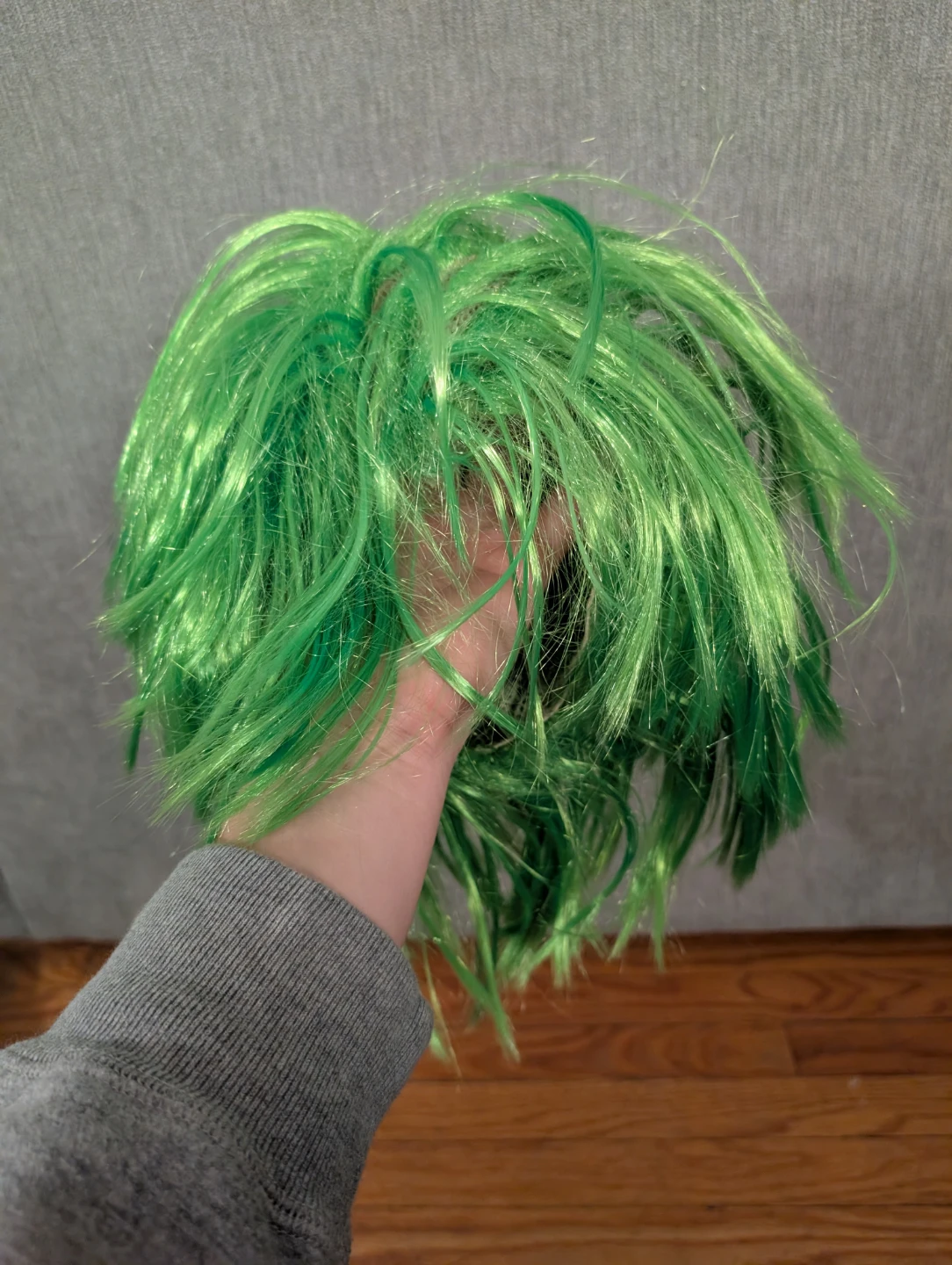 Green Neon Wig - photo 2