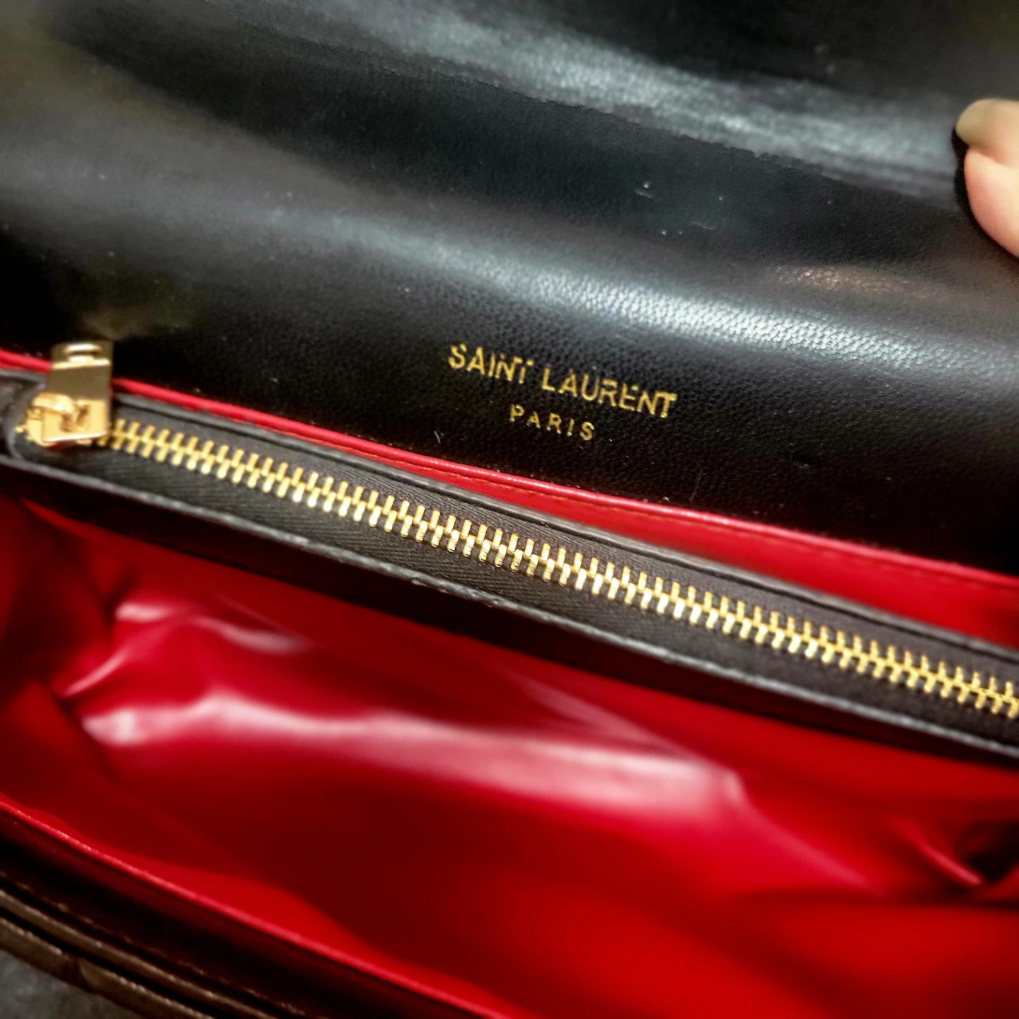 Black Leather Crossbody Bag - photo 4