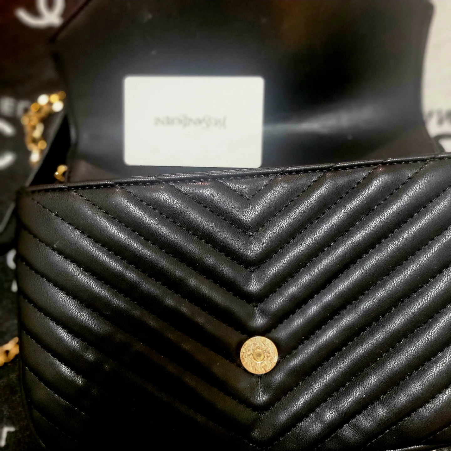 Black Leather Crossbody Bag - photo 5