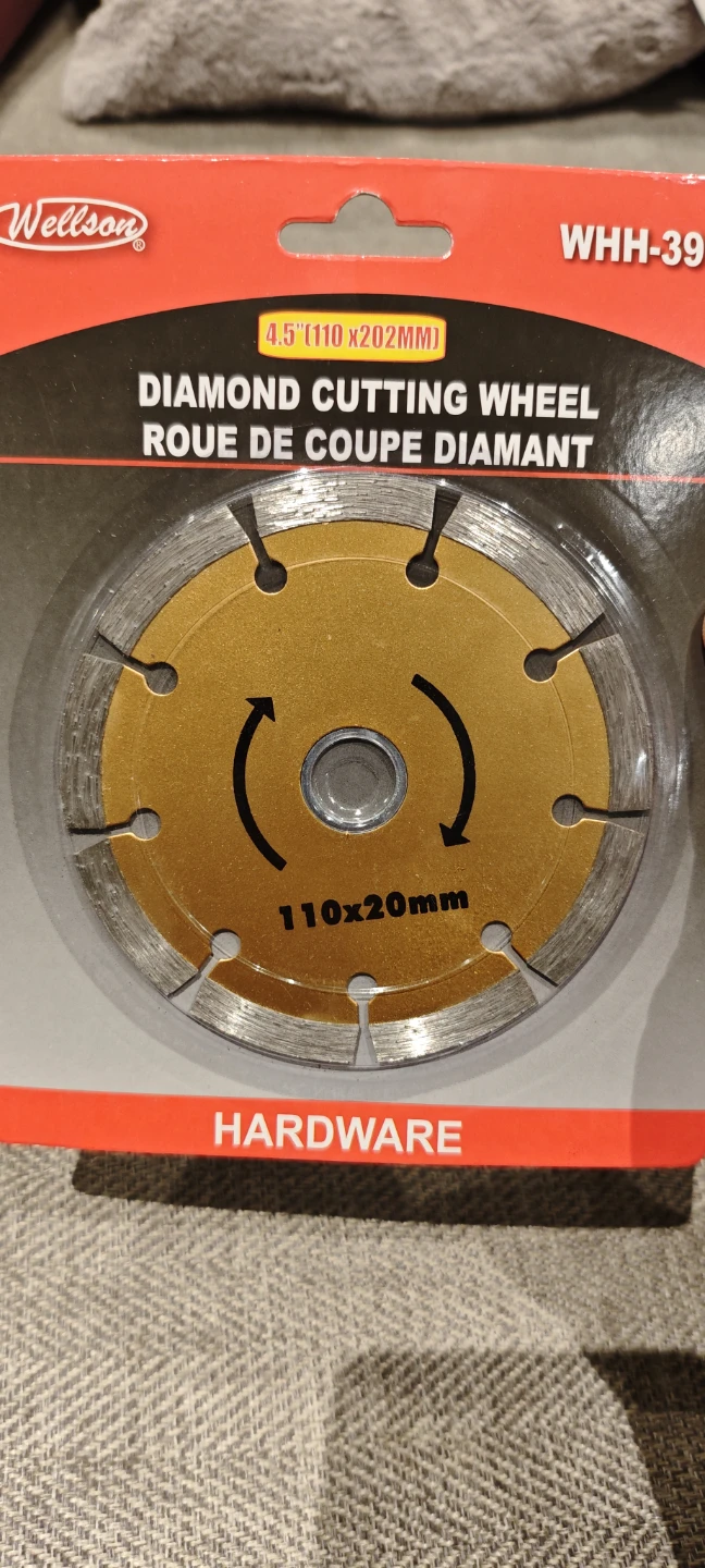 Diamond Cutting Wheel 4.5"
