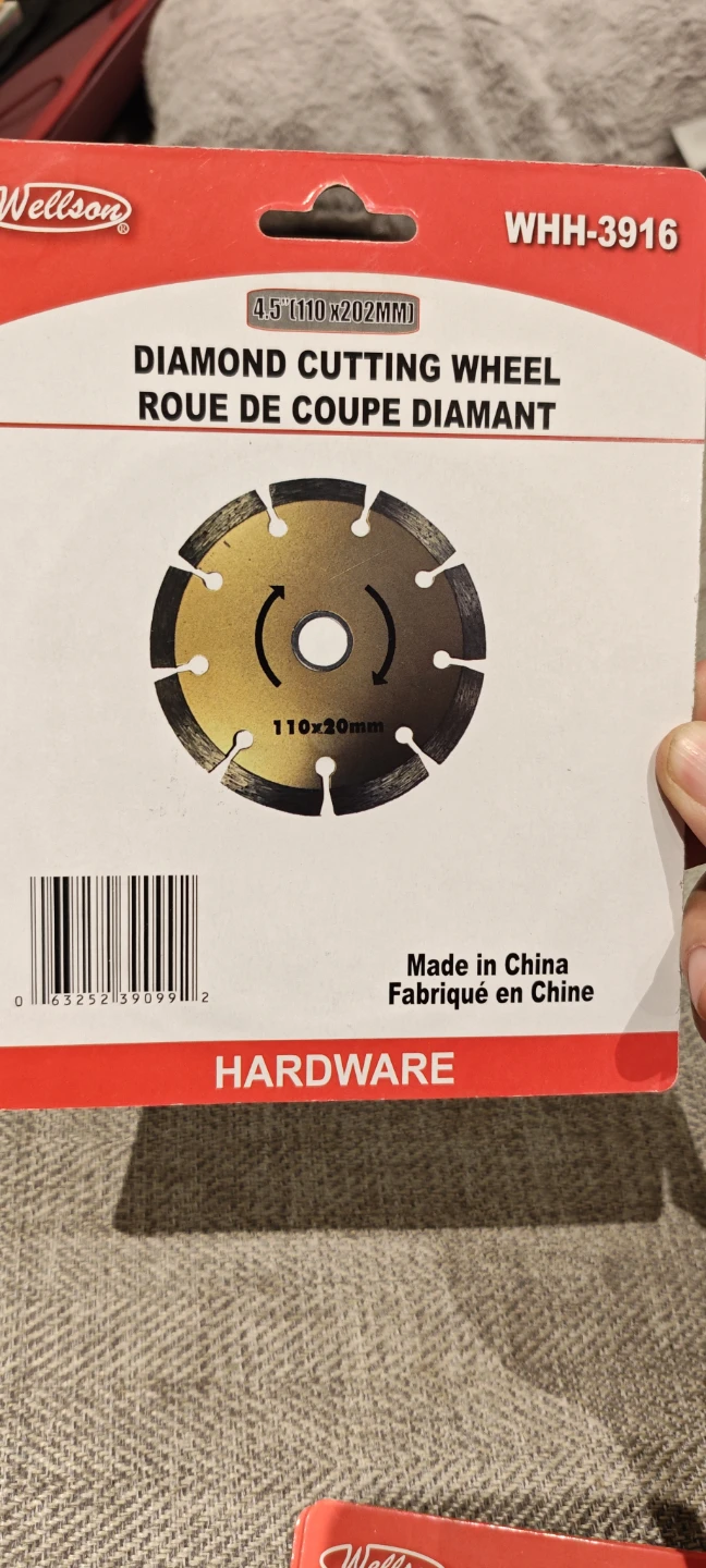 Diamond Cutting Wheel 4.5" - photo 2