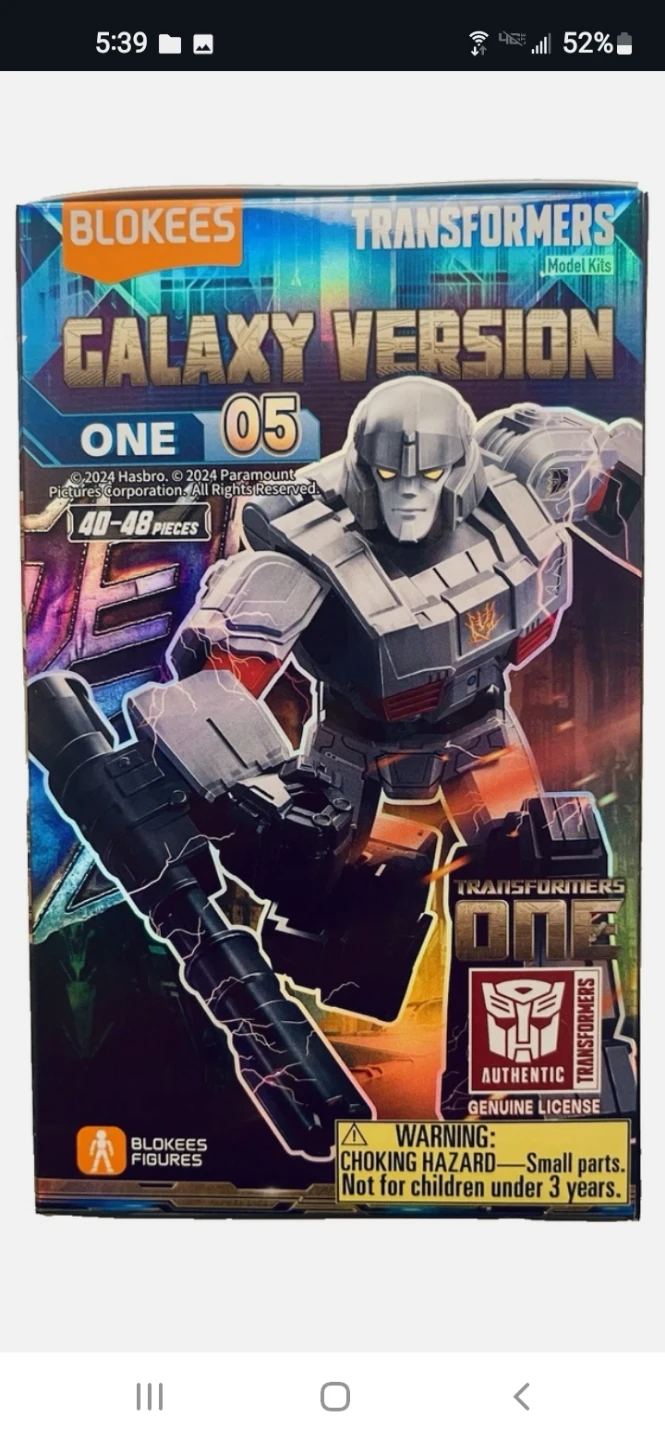 BLOKEES Transformers 05 TF:One movie Orion Pax Galaxy Version - photo 2