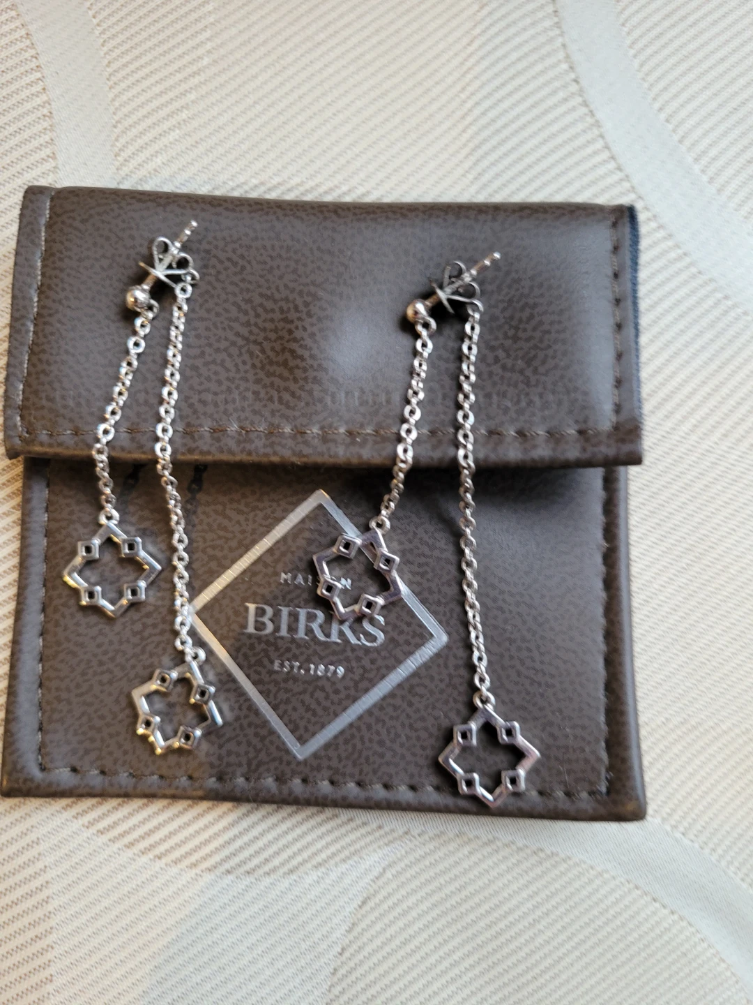 Authentic Maison Birks Silver 3pc Jewellery Set. Muse Collection - photo 3