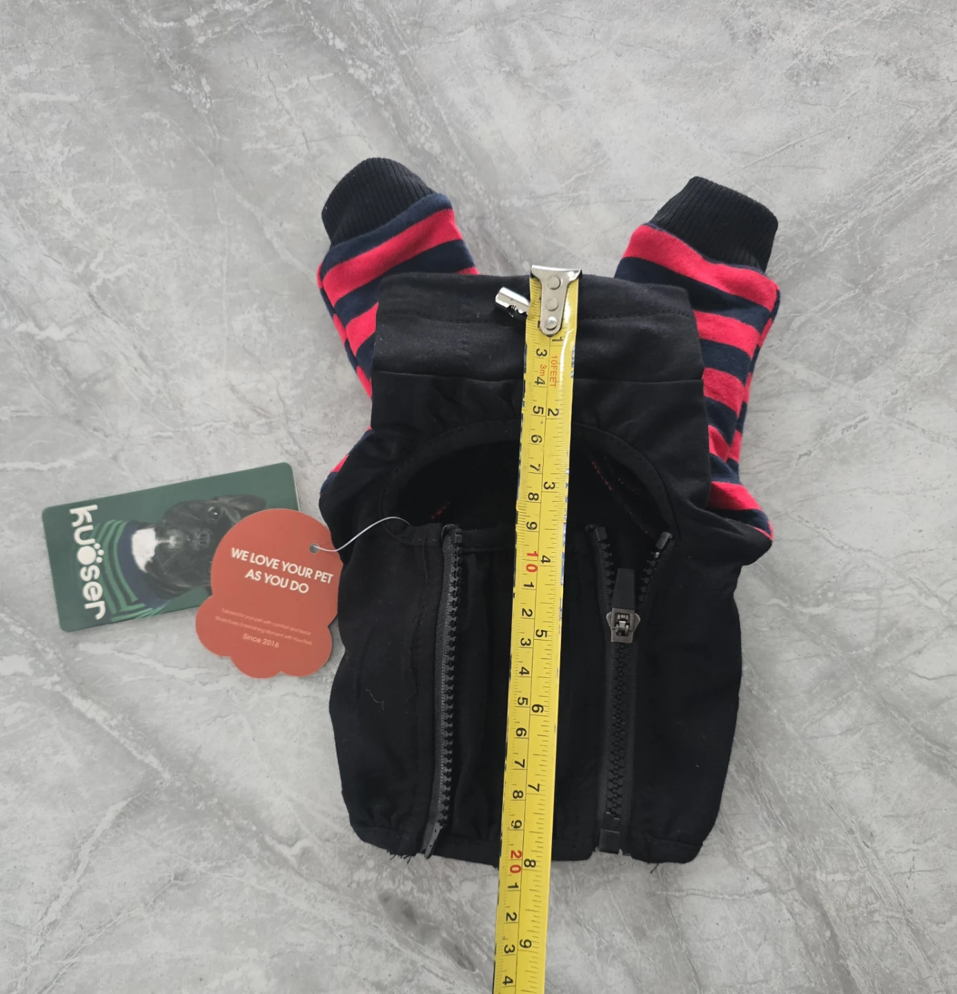S/Xs-Kuoser Dog Recovery Suit, Rear Leg Sleeve - photo 2