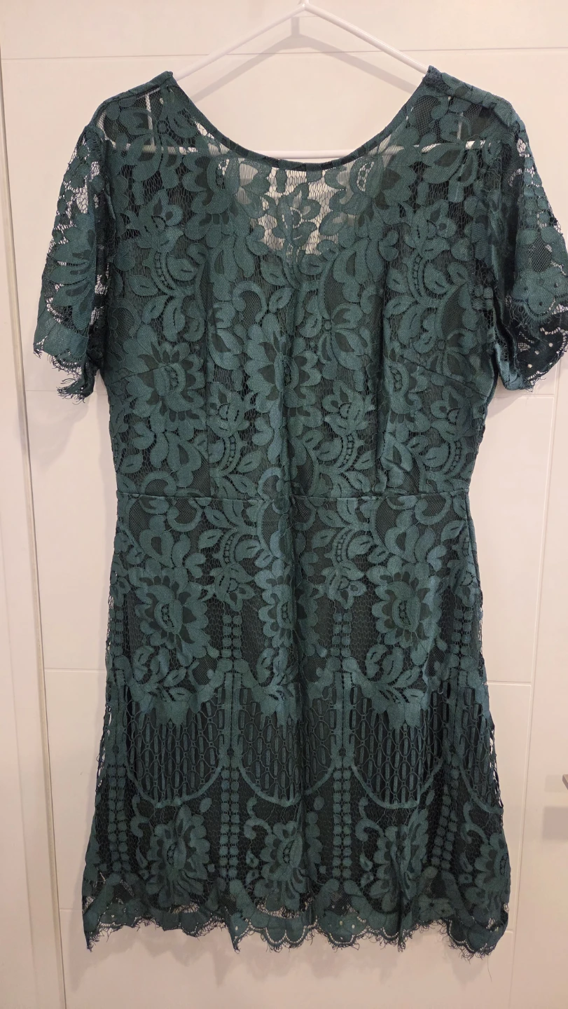 Green Lace Dress