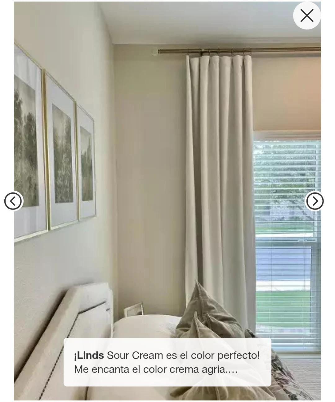Threshold Aruba Gray Curtain Panel 50x96