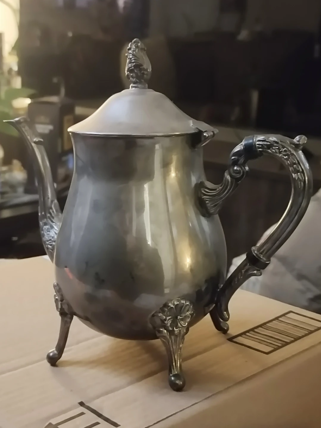 Vintage Silver Plated Teapot