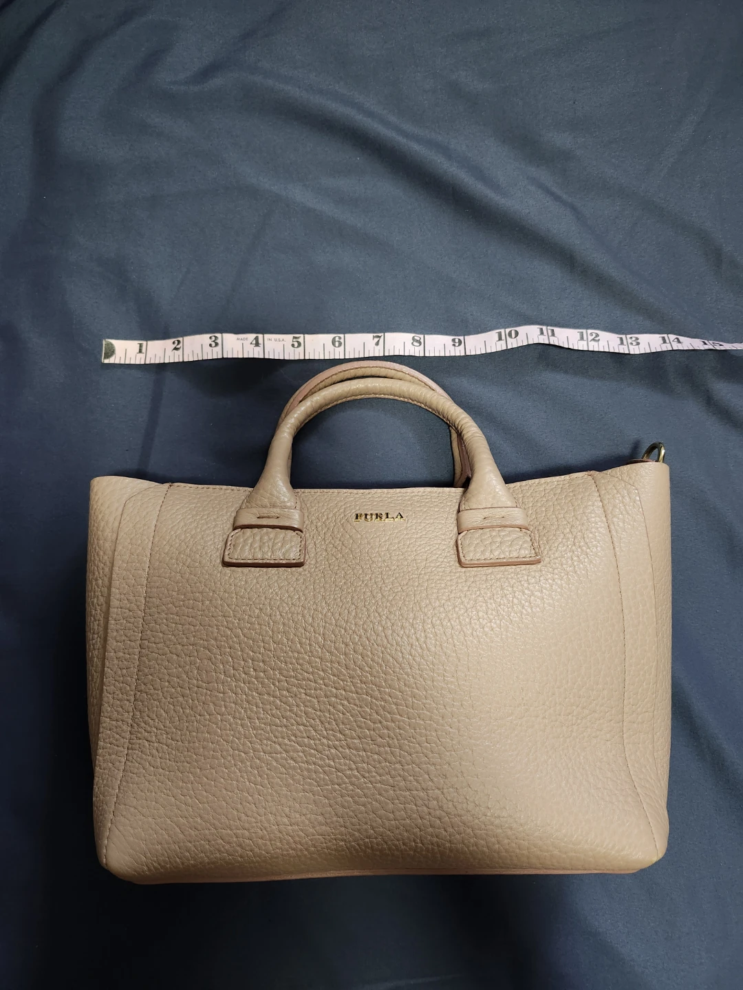 Furla peach Leather 2 way bag - photo 4