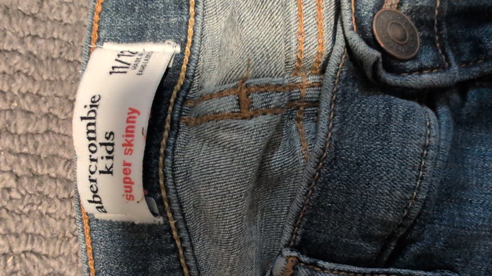 Abercrombie Kids Super Skinny Jeans Size 11/12 - photo 3