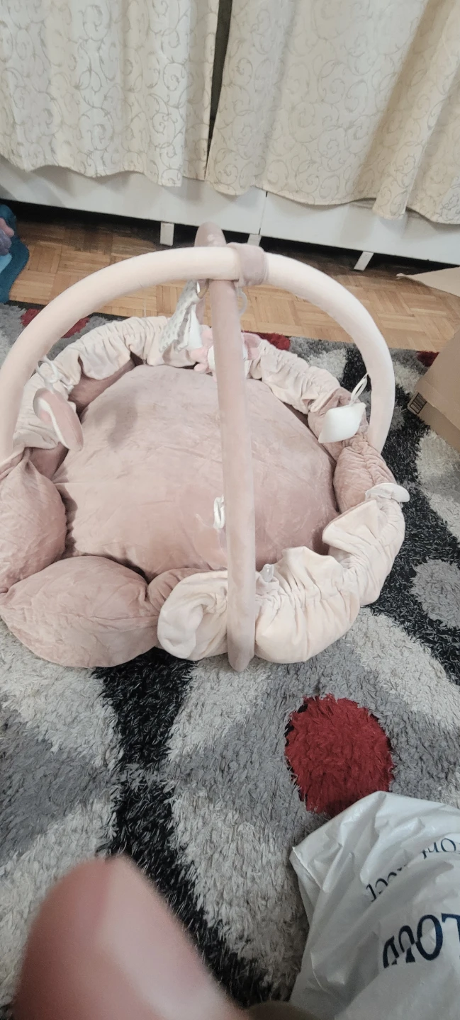 Mallify 5-in-1 Baby Play Gym - Light Pink - photo 3