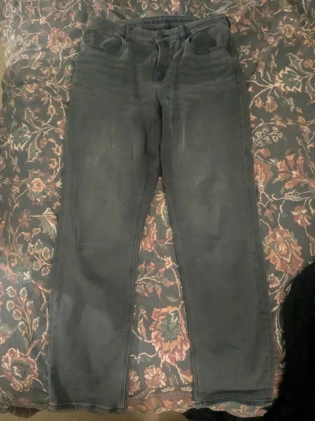 American Eagle Black Curvy Fit Mom Jeans - Size 14 Long