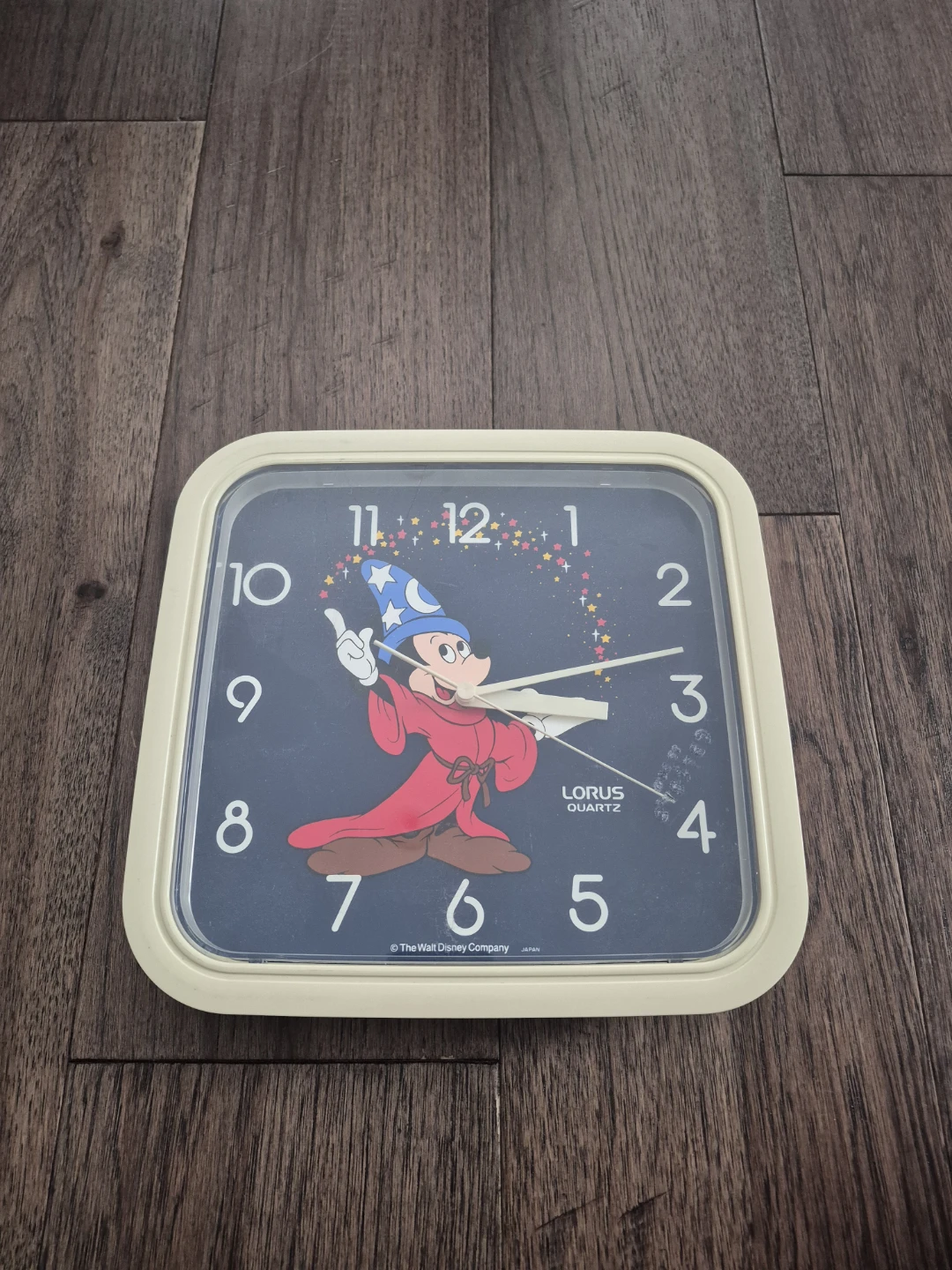 Lorus Quartz Disney Sorcerer Mickey Mouse Clock