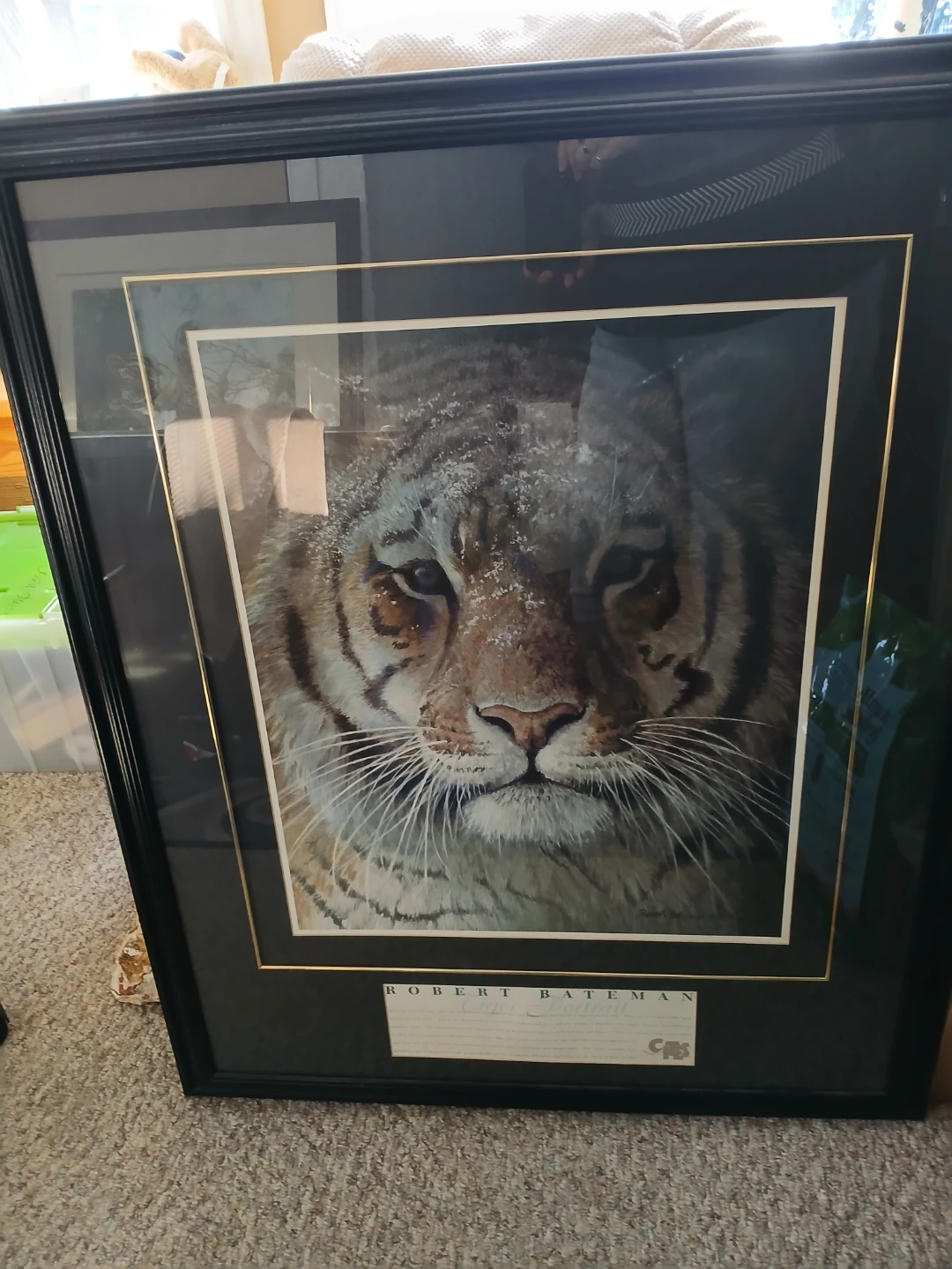 Robert Bateman Tiger At DuskPortrait