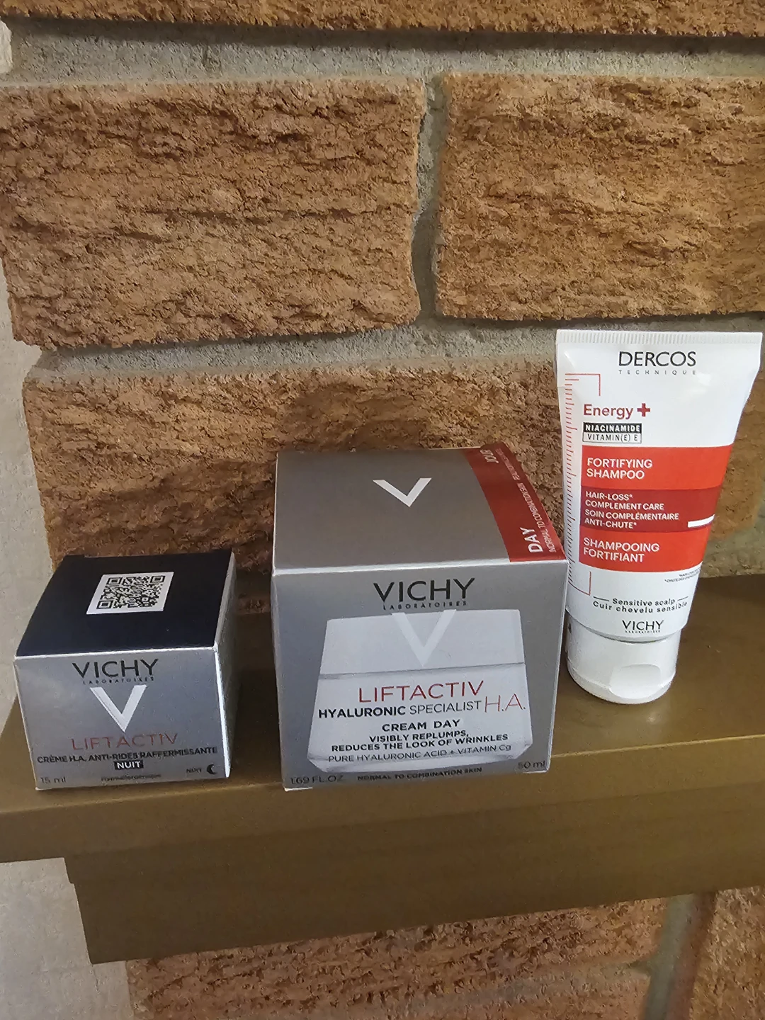 Vichy LiftActiv Cream Day & Night + Dercos Shampoo