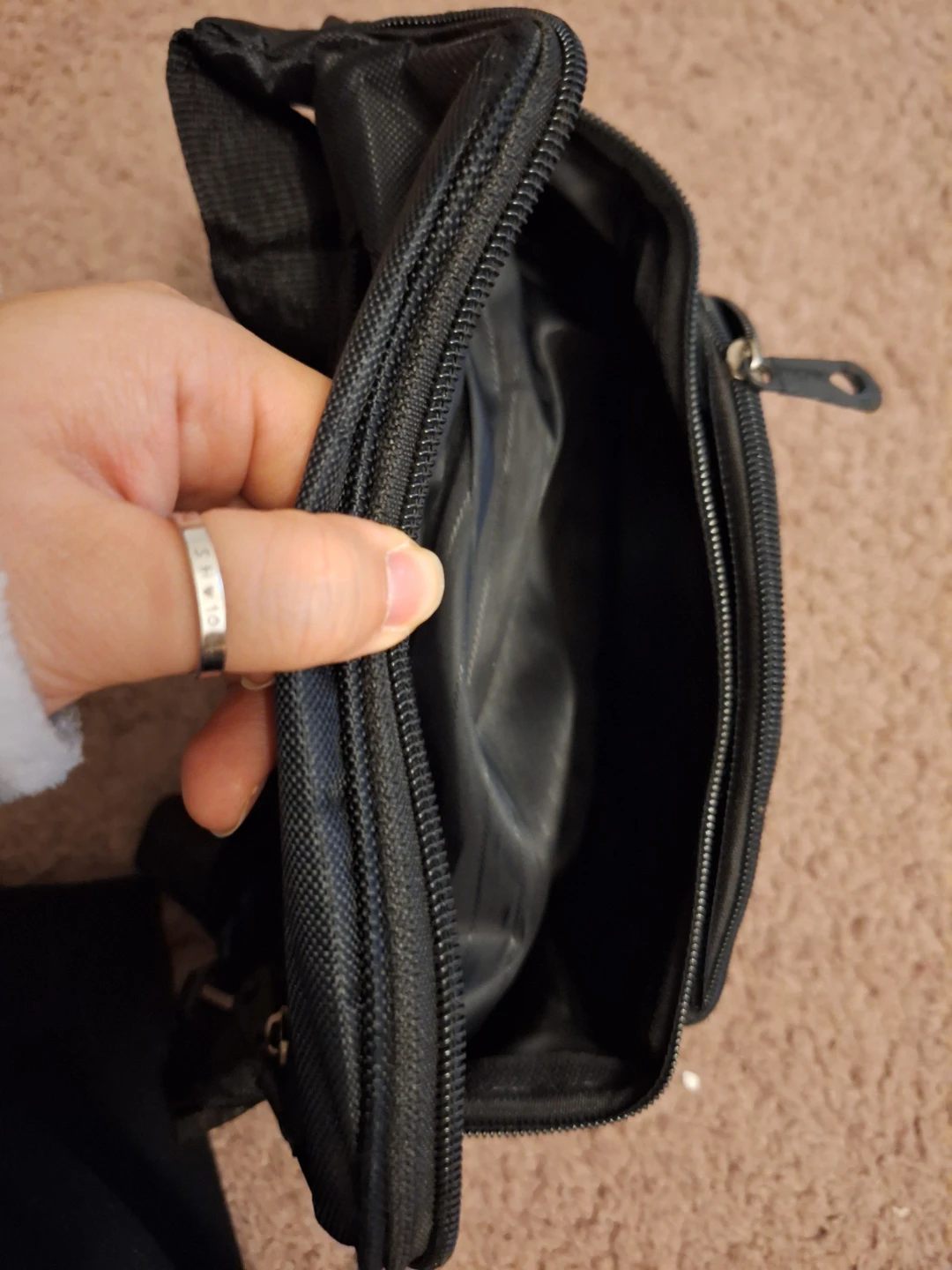 Black Fanny Pack / Belt Bag - photo 2