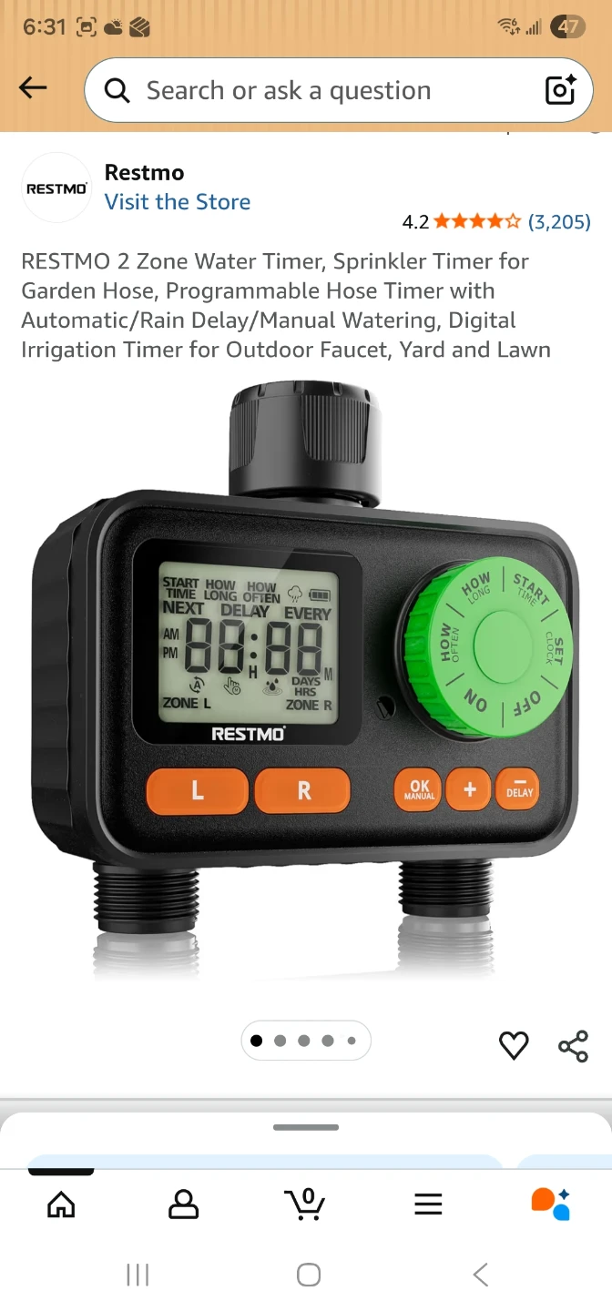 RESTMO 2 Zone Water Timer - photo 2