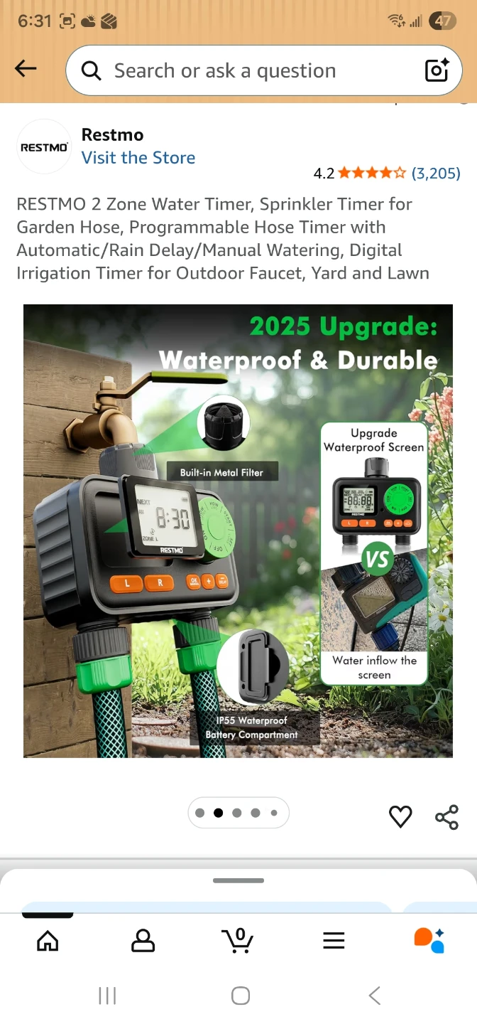 RESTMO 2 Zone Water Timer - photo 3