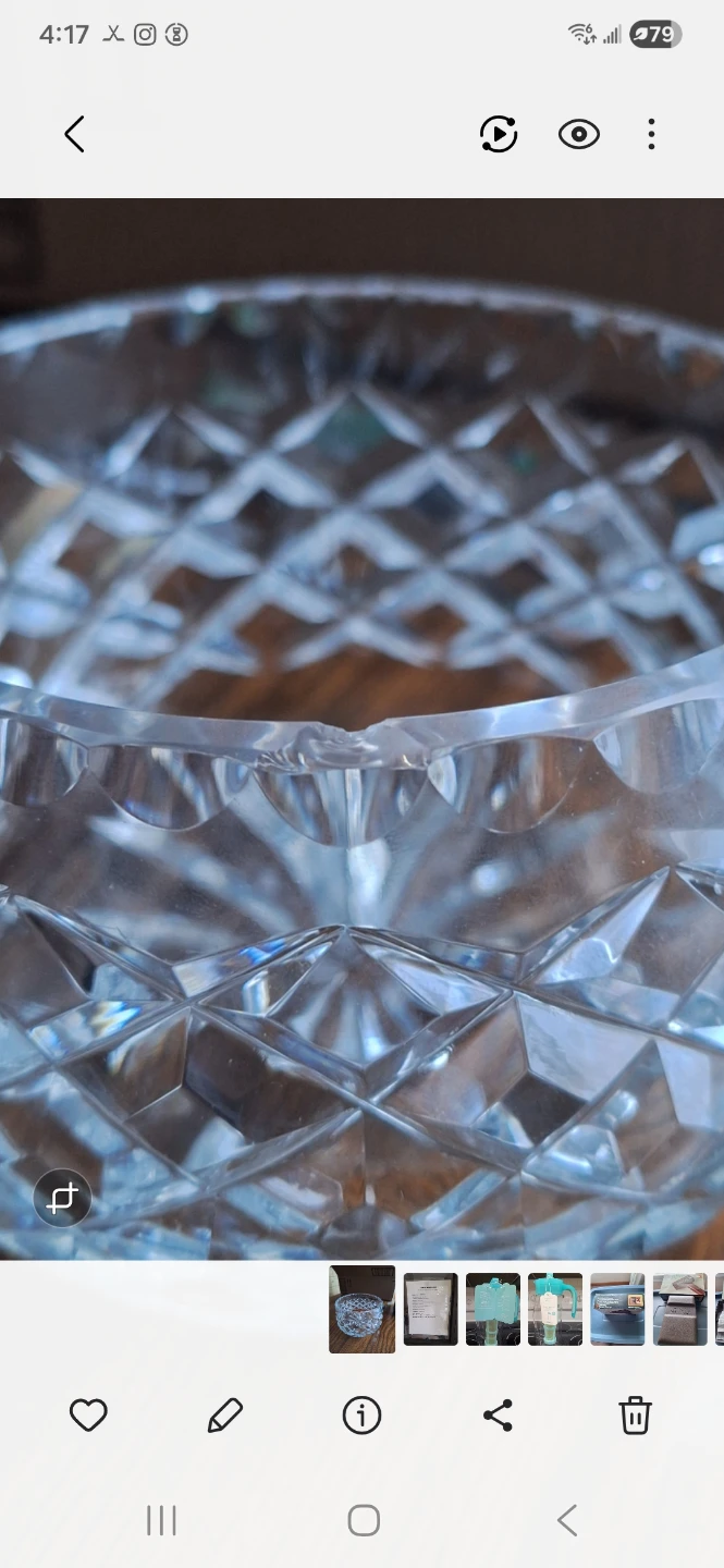 Crystal Candy/Snack Dish - photo 3