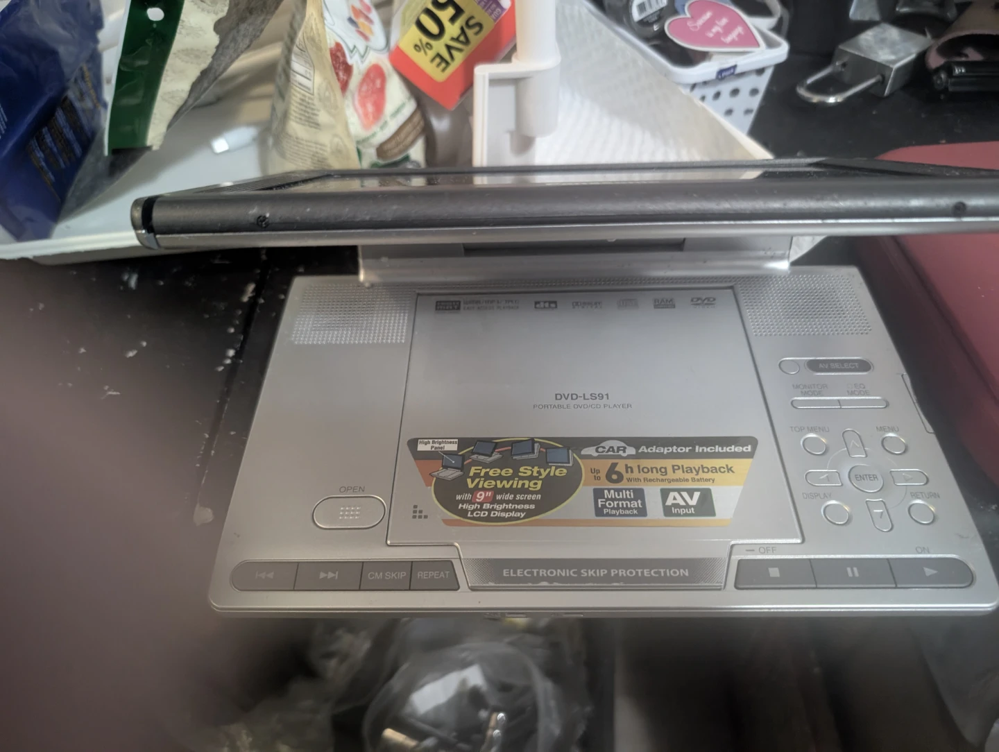 Panasonic DVD-LS91 Portable DVD Player