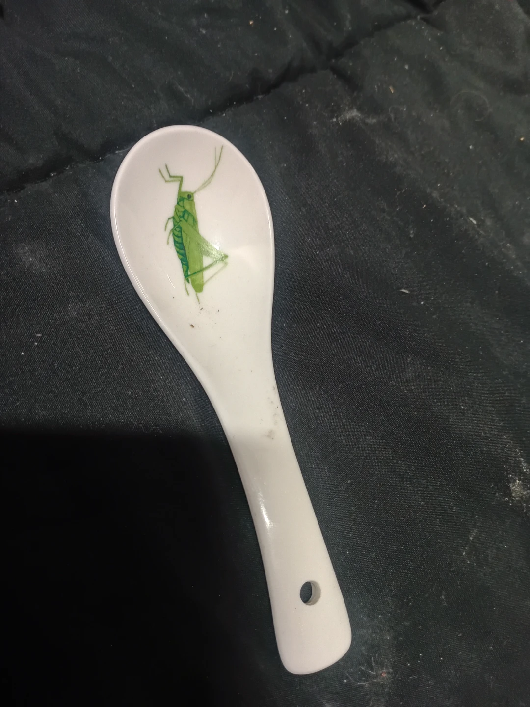 Grasshopper Design Ceramic Spoon