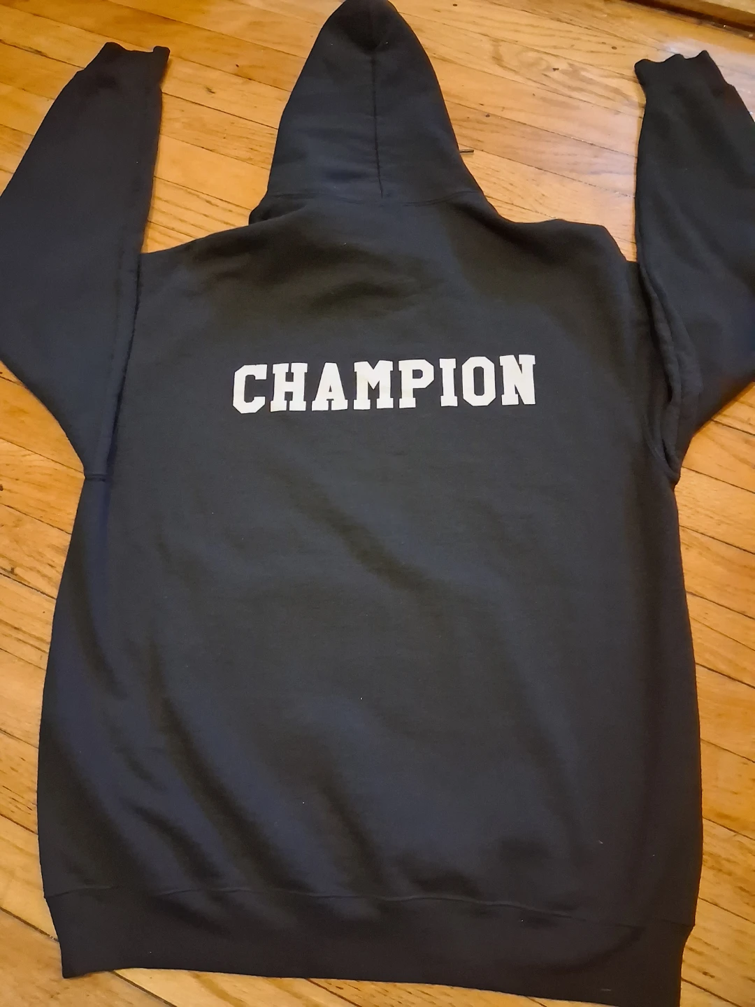 Champion Black Hoodie - Farmington Tiger Classic - photo 3