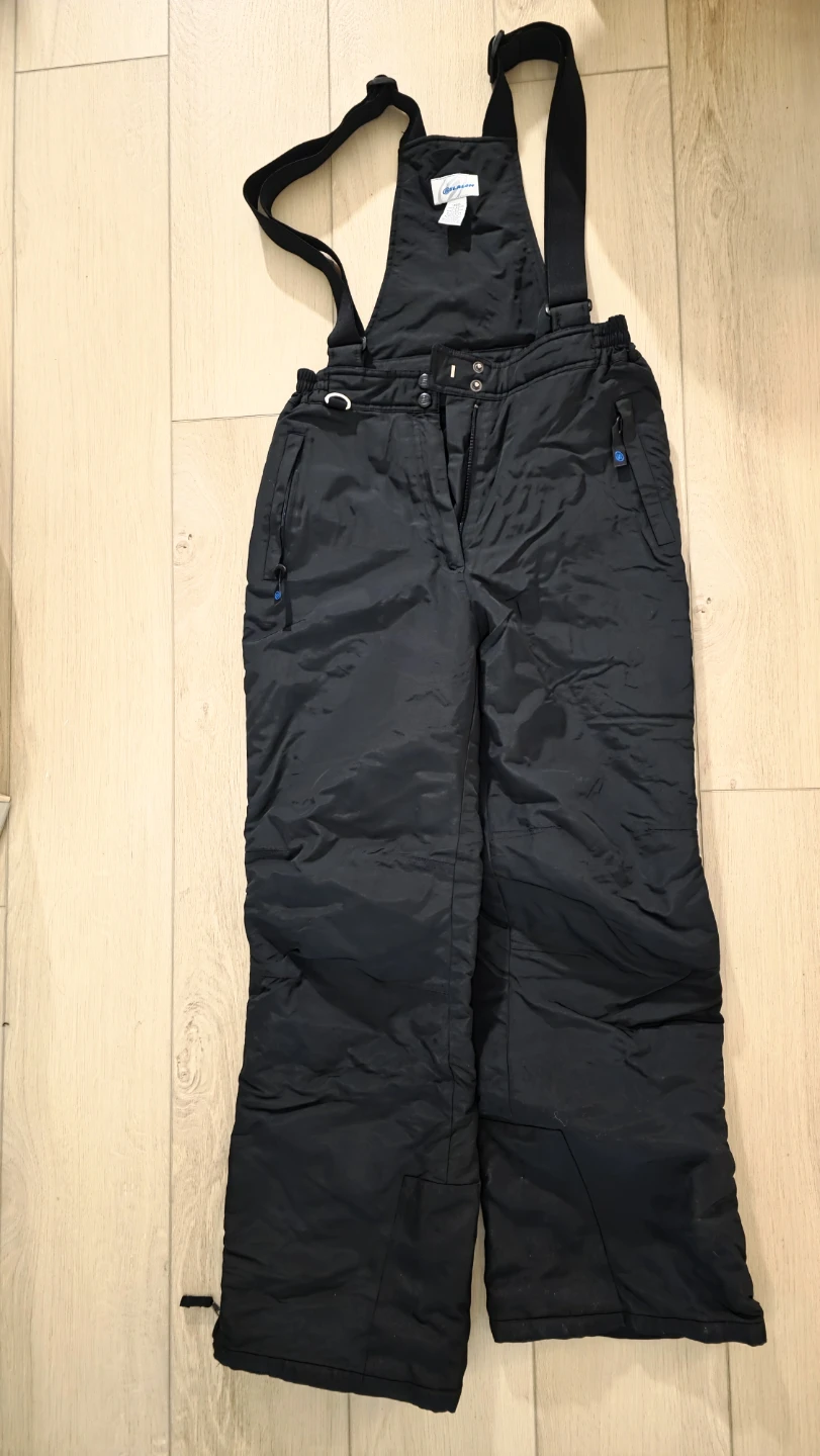 SKI SNOWBOARDING Slalom Black Snow Pants - Women S