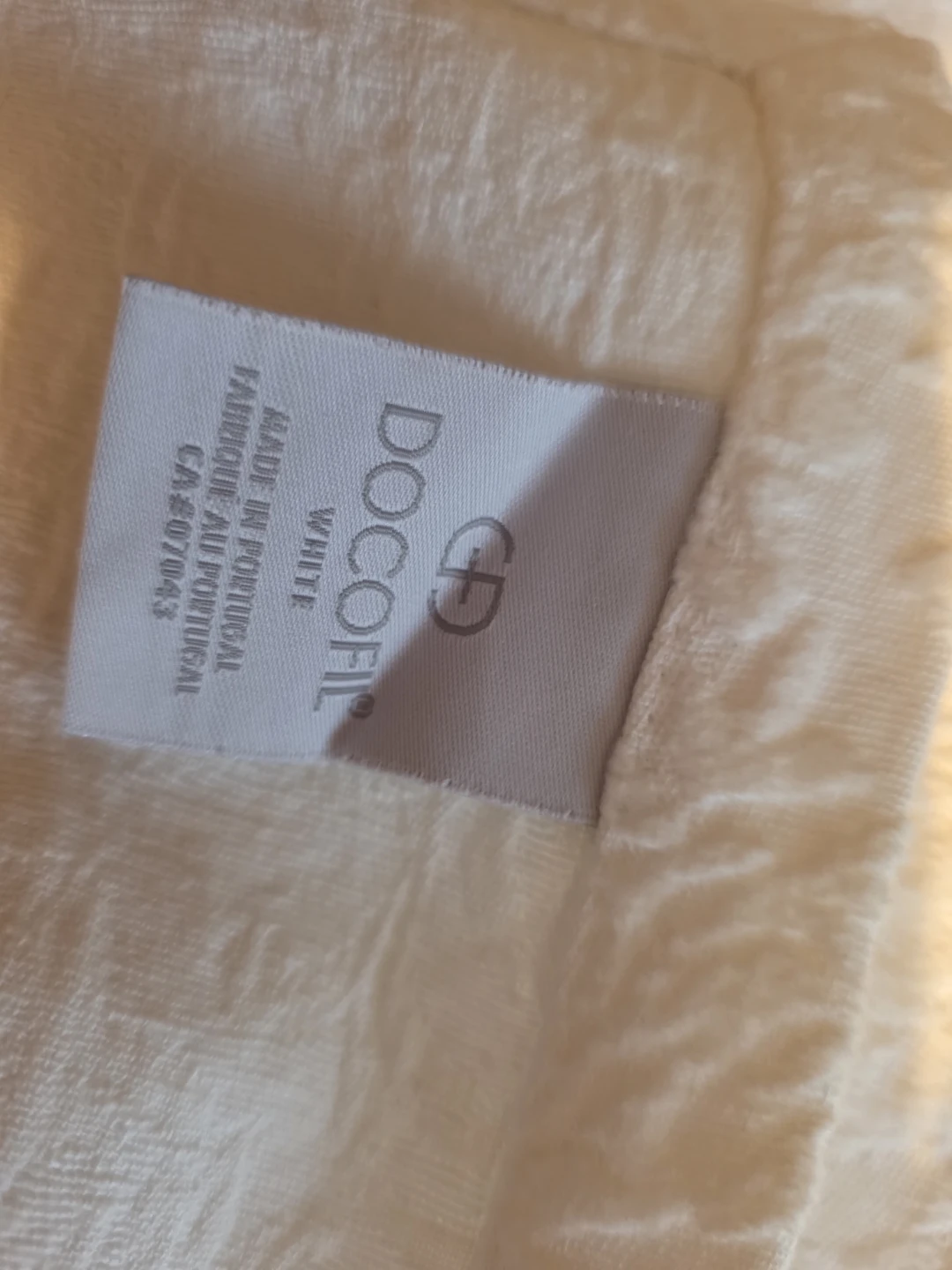 Docofil White Chenille queen size Bedspread - photo 2
