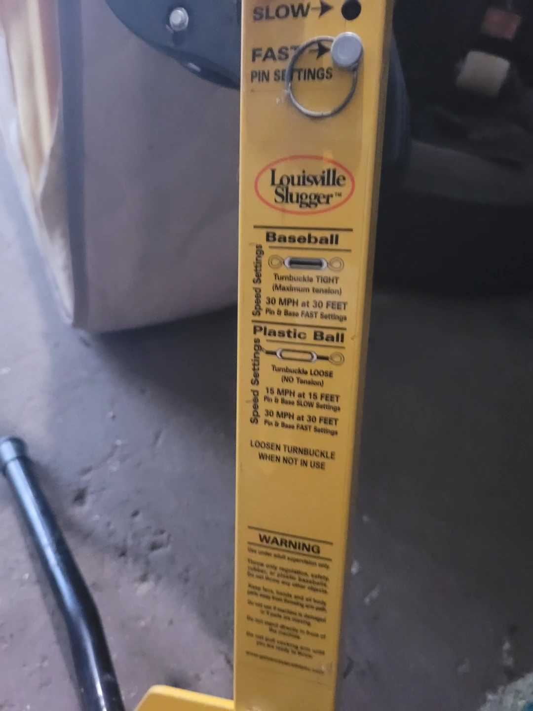 Louisville Slugger UPM 30 The Instructor Pitching Machine - photo 3
