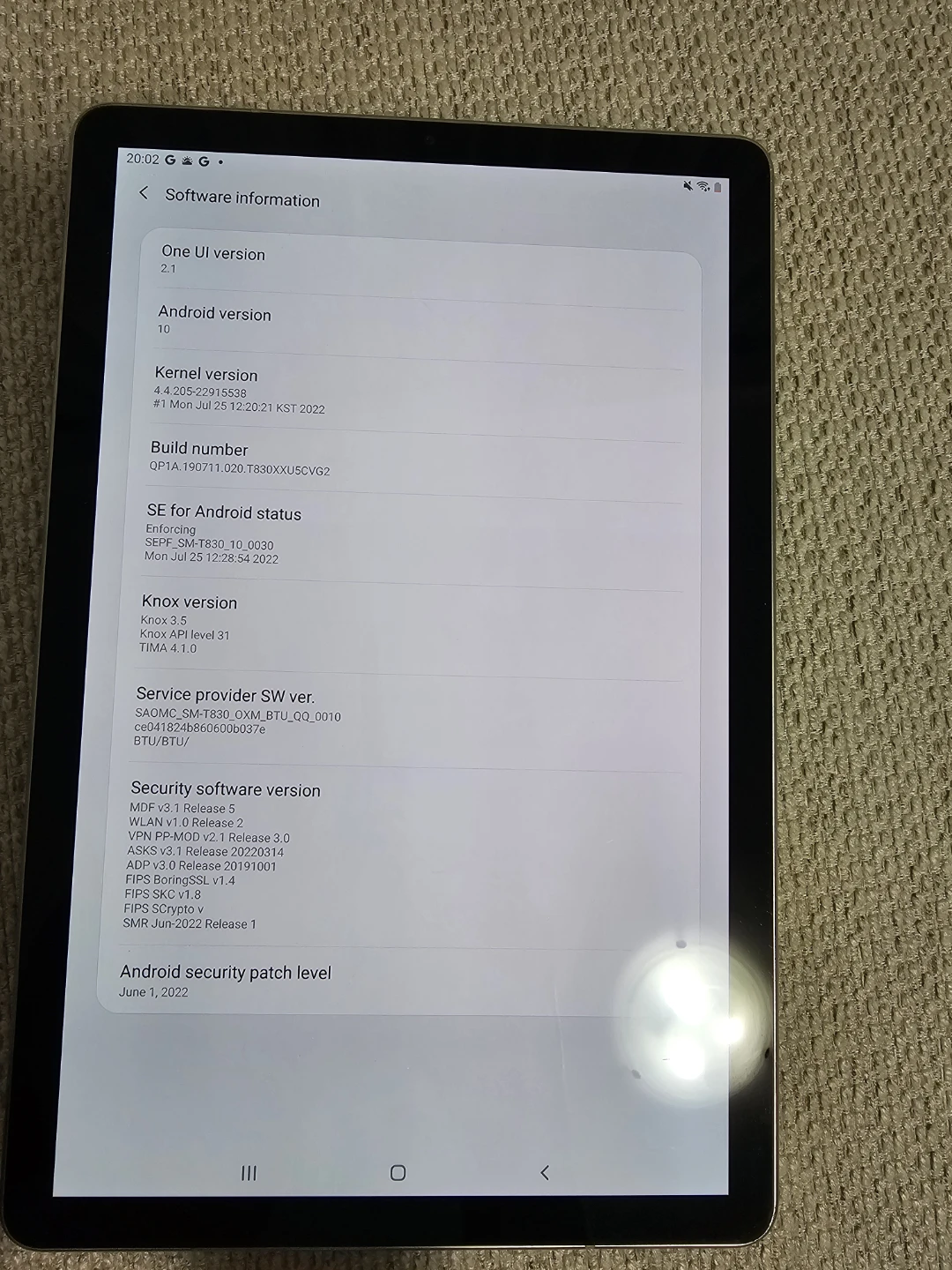 Samsung Galaxy Tab S4 - Black - photo 4