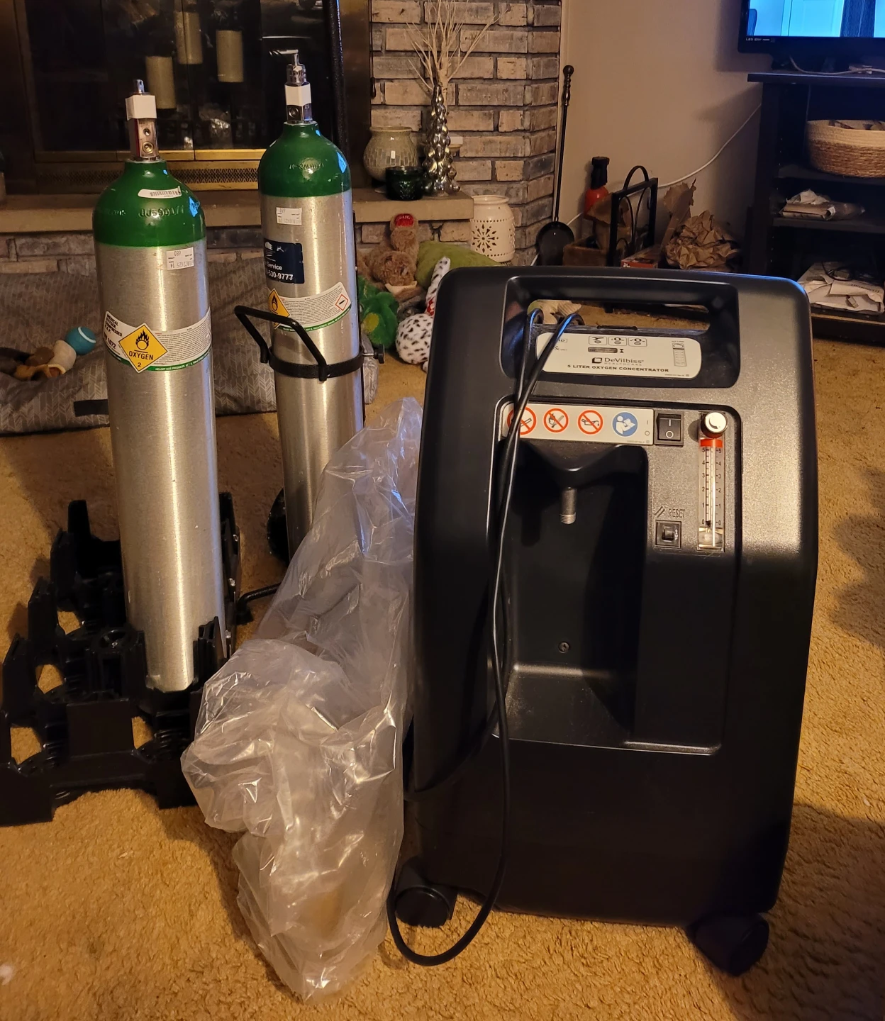 DeVilbiss 5 Liter Oxygen Concentrator