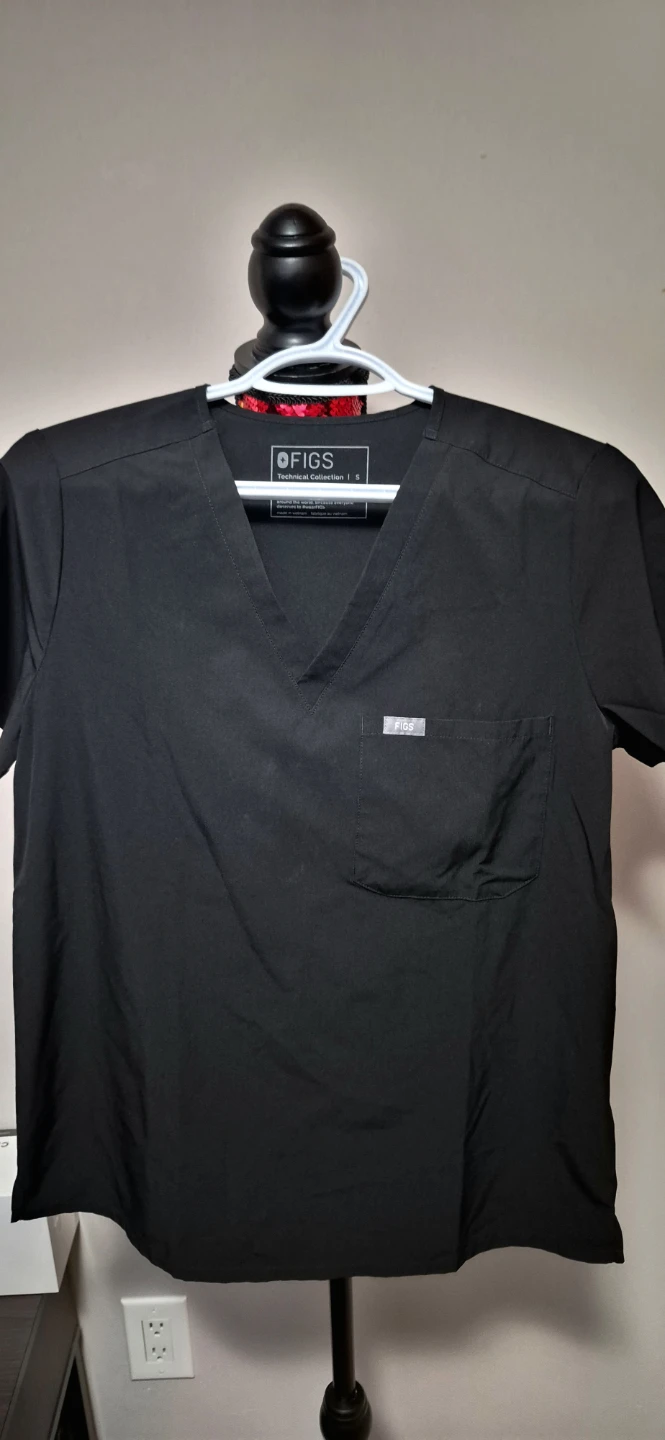 FIGS Scrub Set - Black, Size S