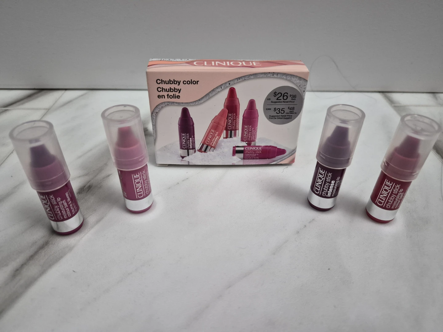 New Clinique Chubby Lip Set