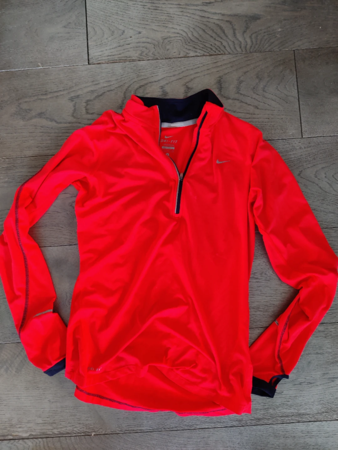 Nike Dri-FIT Red Running Top