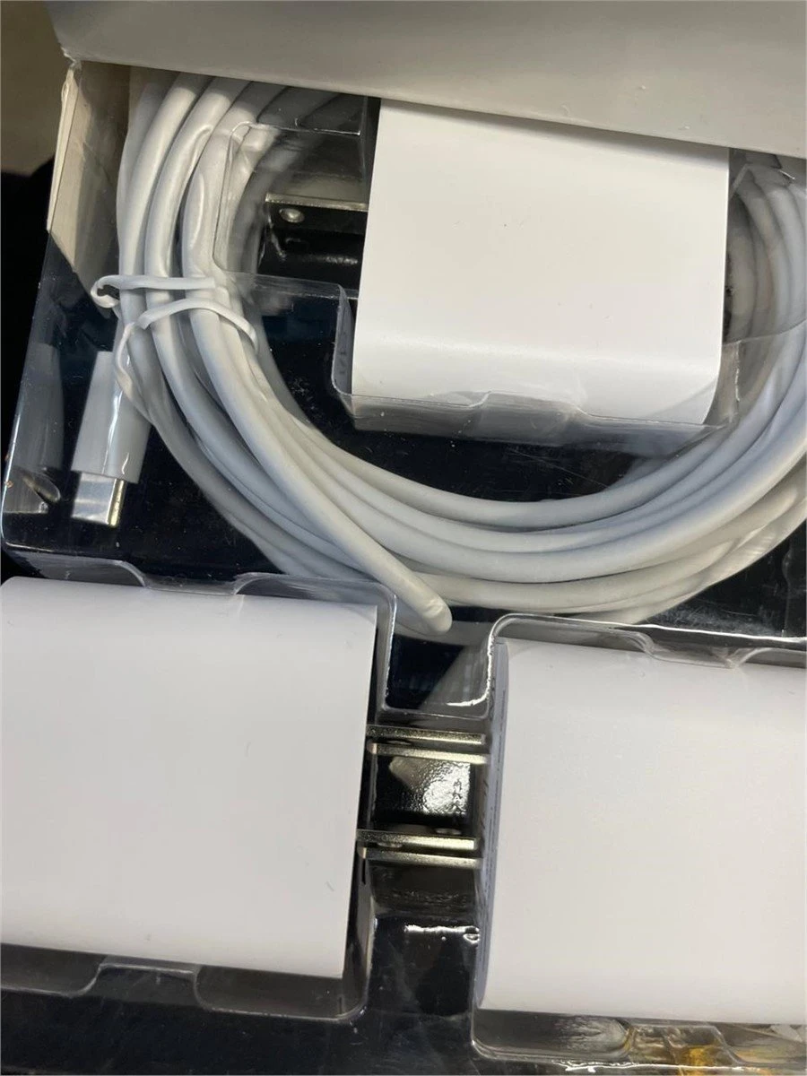 New Apple USB-C Power Adapter & Lightning Cable (Set of 3)
