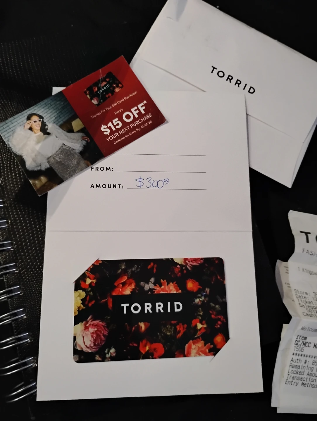 Torrid $300 Giftcardtorrid gift card for sale