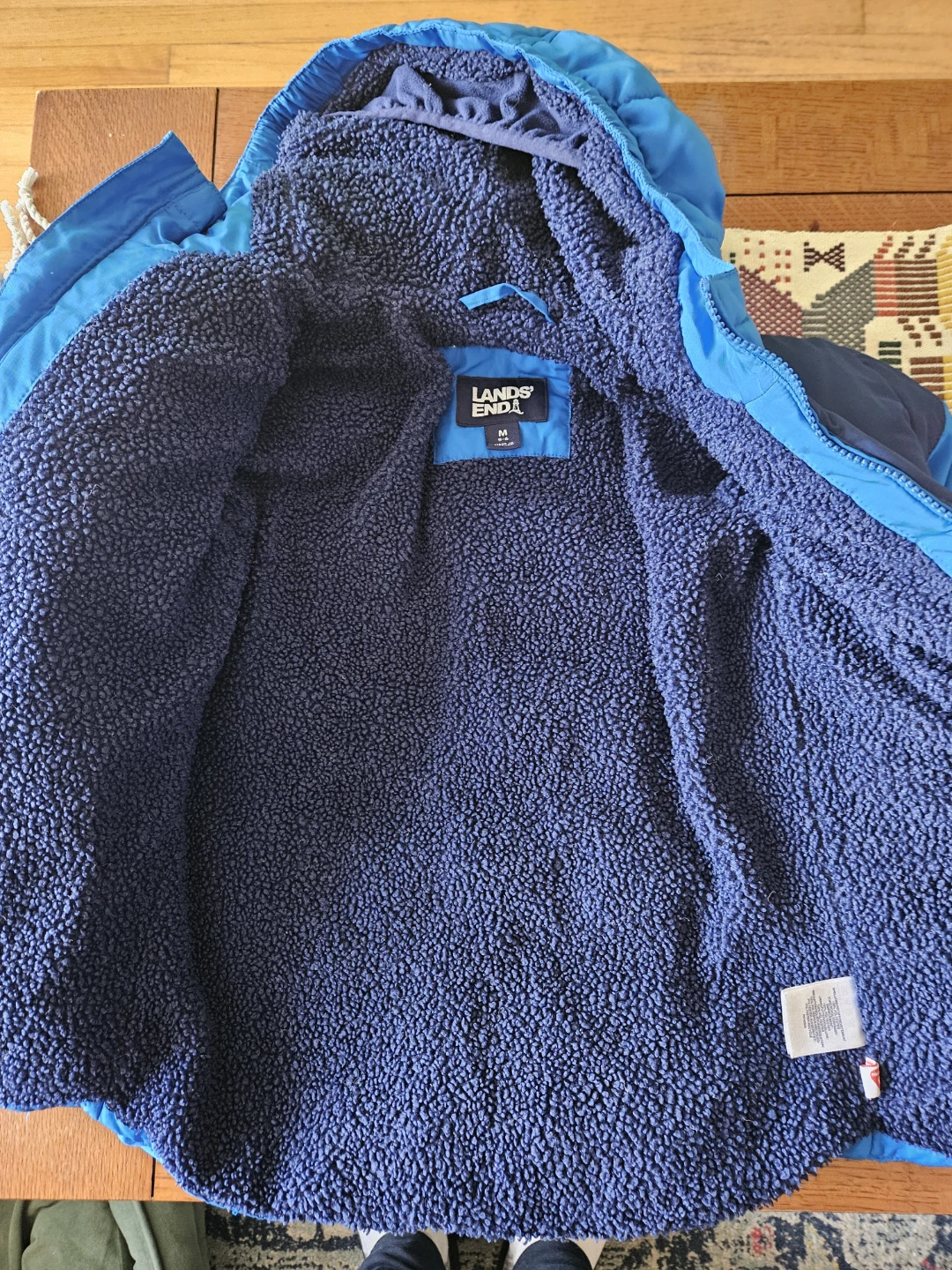 Lands' End Kids' Puffer Jacket - Size M (5-6) - photo 2