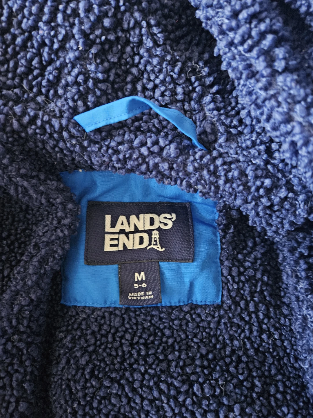 Lands' End Kids' Puffer Jacket - Size M (5-6) - photo 3