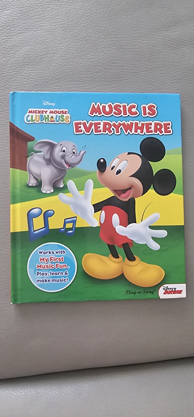 Mickey Mouse Clubhouse Music Is Everywhere Play-a-Song Book