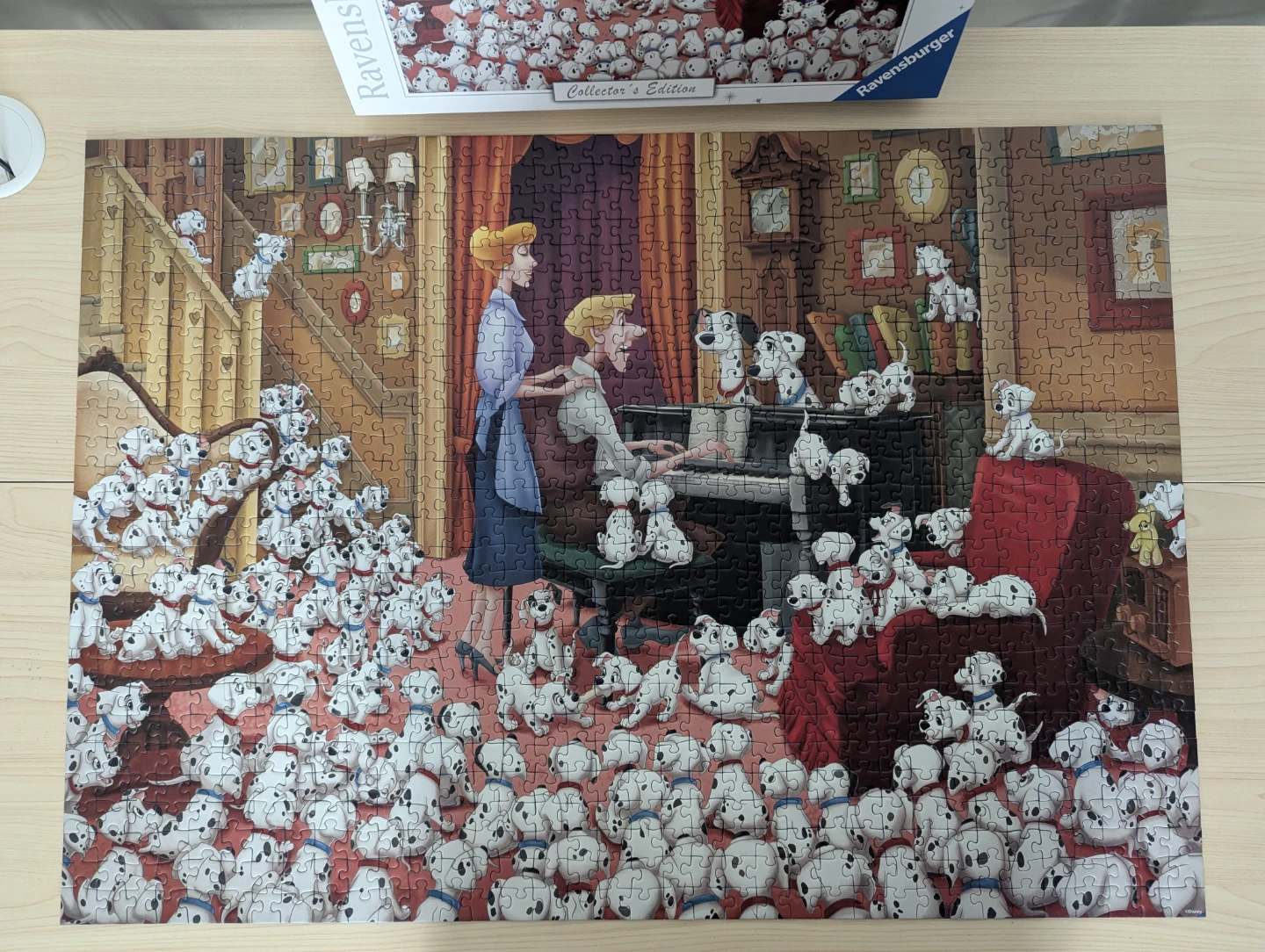 $10 Ravensburger - 101 Dalmatians Disney Puzzle - 1000pcs - photo 2